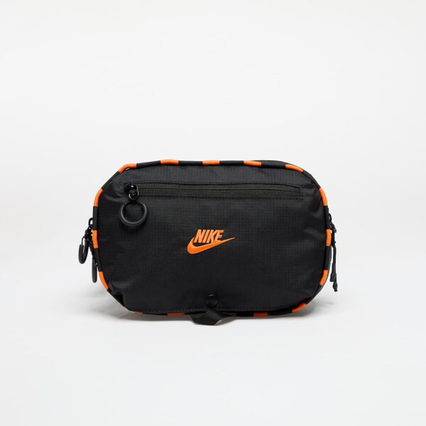 Táska Nike Hayward Patrol Crossbody Bag (4L) Black/ Black/ Safety Orange 4 l-alacsony-ár
