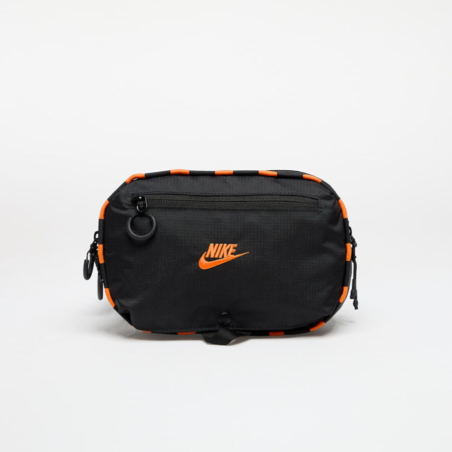 Táska Nike Hayward Patrol Crossbody Bag (4L) Black/ Black/ Safety Orange 4 l-alacsony-ár