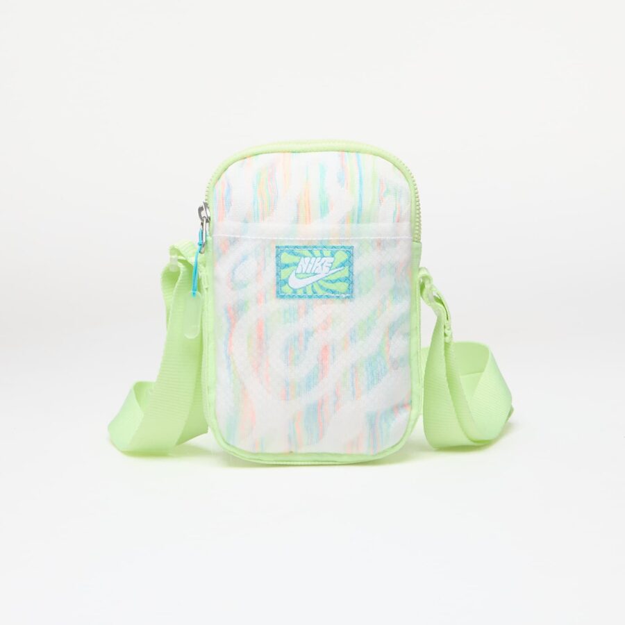 Táska Nike Heritage Crossbody Bag Barely Volt/ White/ Dusty Cactus 1 l-alacsony-ár