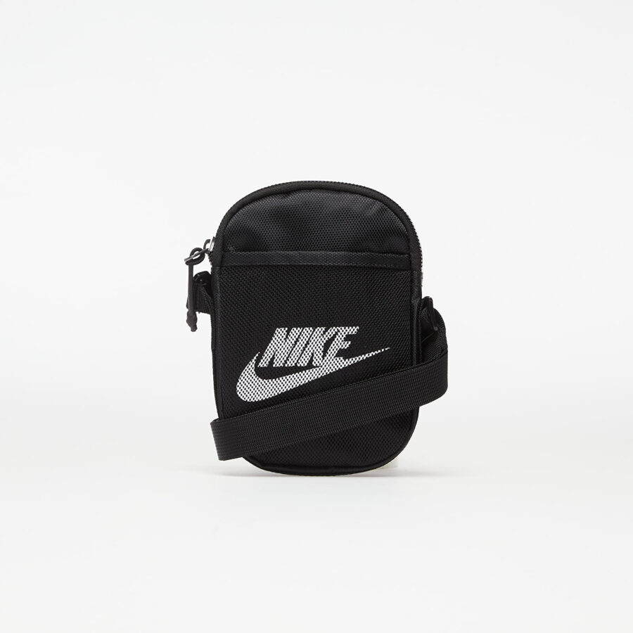 Táska Nike Heritage S Smit Black/ Black/ White 1 l-alacsony-ár