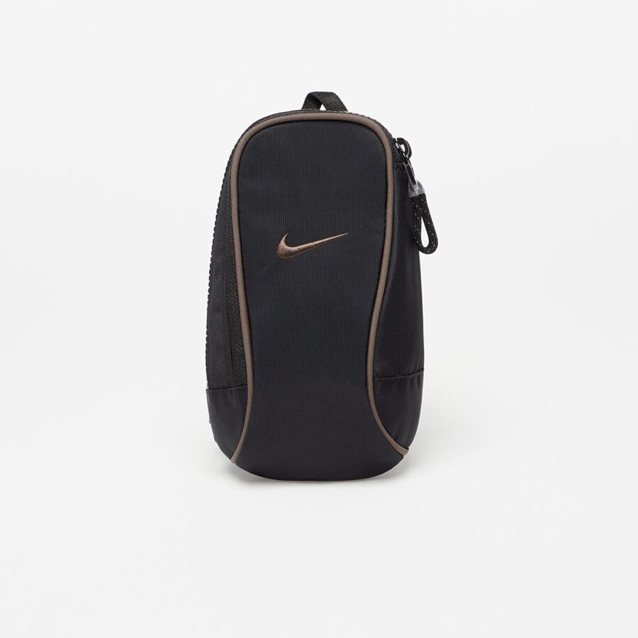 Táska Nike Sportswear Essentials Crossbody Bag Black/ Black/ Ironstone 1 l-alacsony-ár