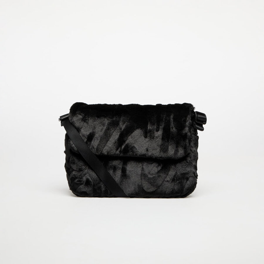 Táska Nike Sportswear Futura 365 Faux Fur Crossbody Bag Black/ Black/ Black Universal-alacsony-ár