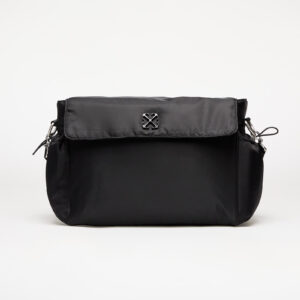 Táska OFF-WHITE KIDS Arrow Soft Jitney Diaper Bag Black Universal-alacsony-ár
