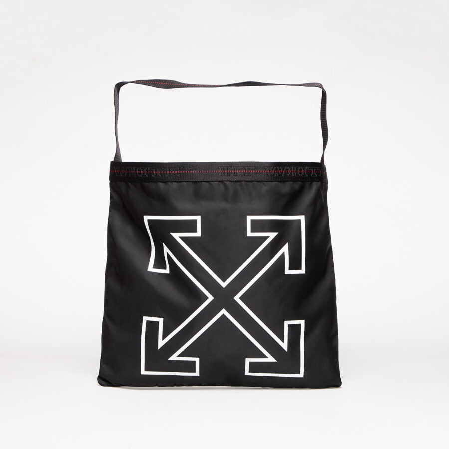 Táska Off-White Heritage Tote Black/ White Universal-alacsony-ár
