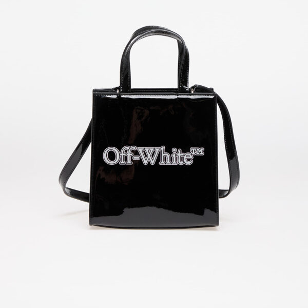 Táska Off-White Kids Big Bookish Mini Bag Black/ Glittered Universal-alacsony-ár