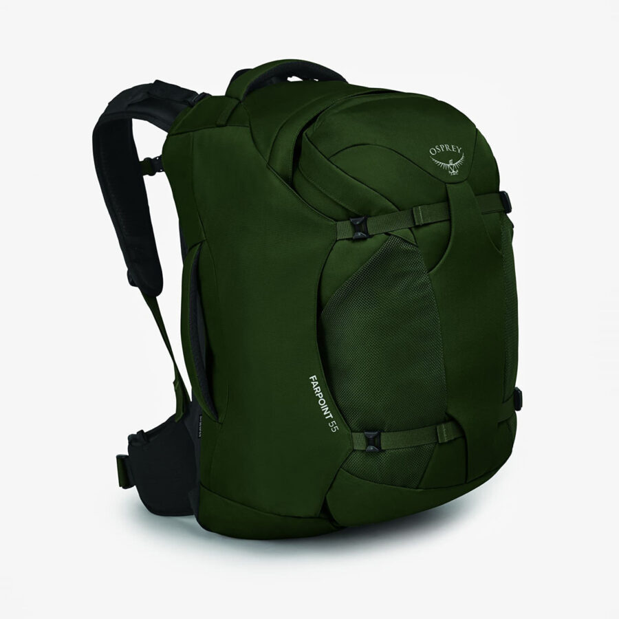 Táska Osprey Farpoint 55 Gopher Green Universal-alacsony-ár