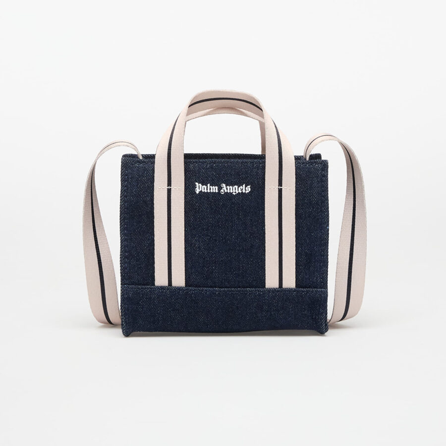 Táska Palm Angels Denim Mini Tote Denim/ Off White Universal-alacsony-ár