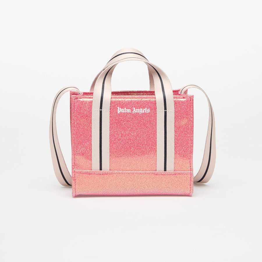 Táska Palm Angels Glitter Mini Tote Cherry/ Off White Universal-alacsony-ár
