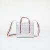 Táska Palm Angels Kids Palm Angels Kids Shiny Mini Tote Silver/ Off White Universal-alacsony-ár