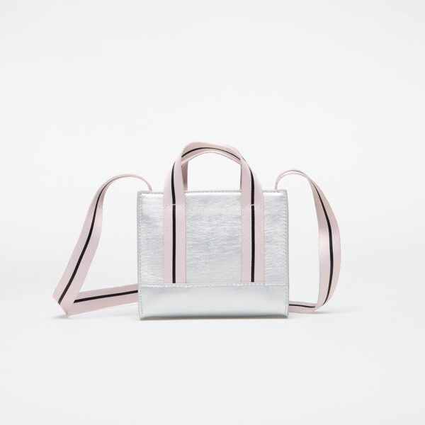 Táska Palm Angels Kids Palm Angels Kids Shiny Mini Tote Silver/ Off White Universal-alacsony-ár