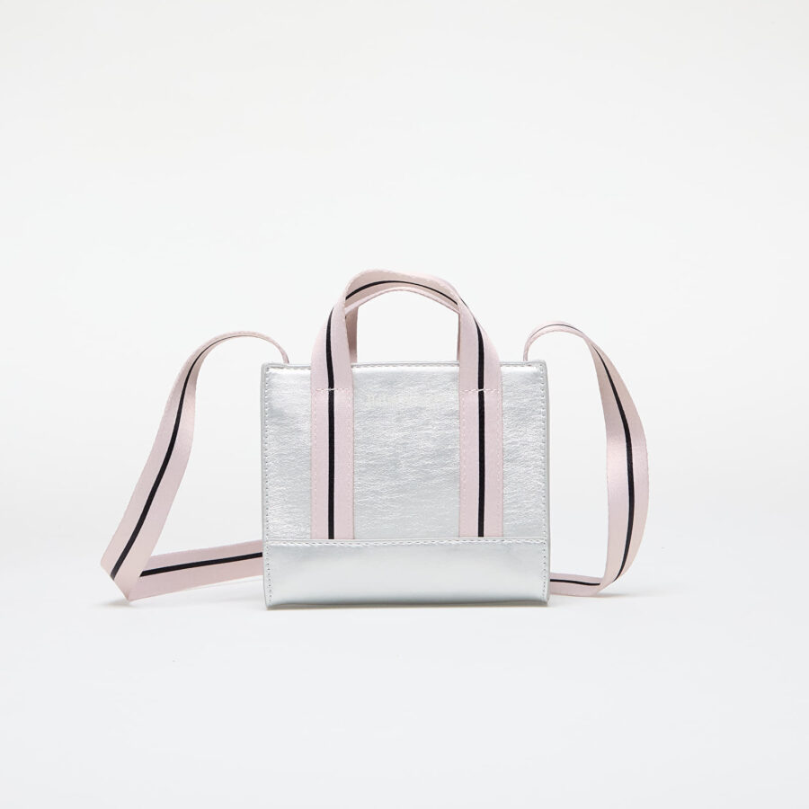 Táska Palm Angels Kids Palm Angels Kids Shiny Mini Tote Silver/ Off White Universal-alacsony-ár