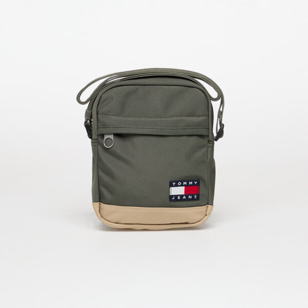 Táska Tommy Jeans Ess Daily Square Bag Green Universal-alacsony-ár