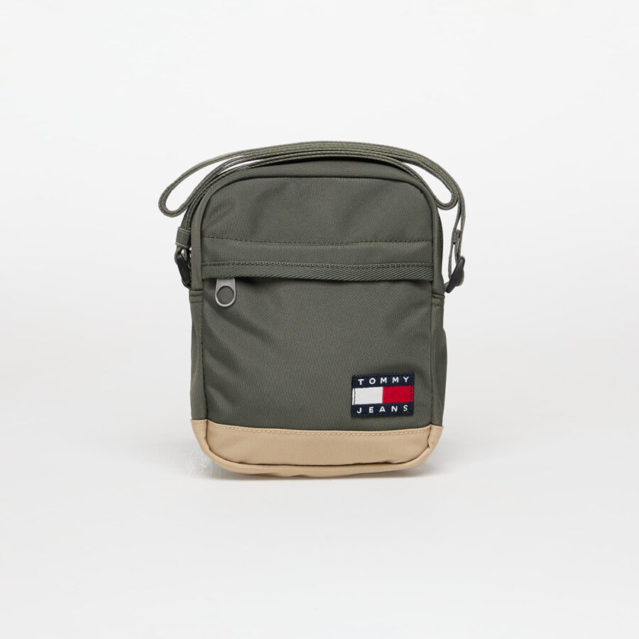 Táska Tommy Jeans Ess Daily Square Bag Green Universal-alacsony-ár