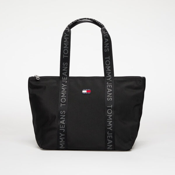 Táska Tommy Jeans Ess Daily Tote Black 25 l-alacsony-ár