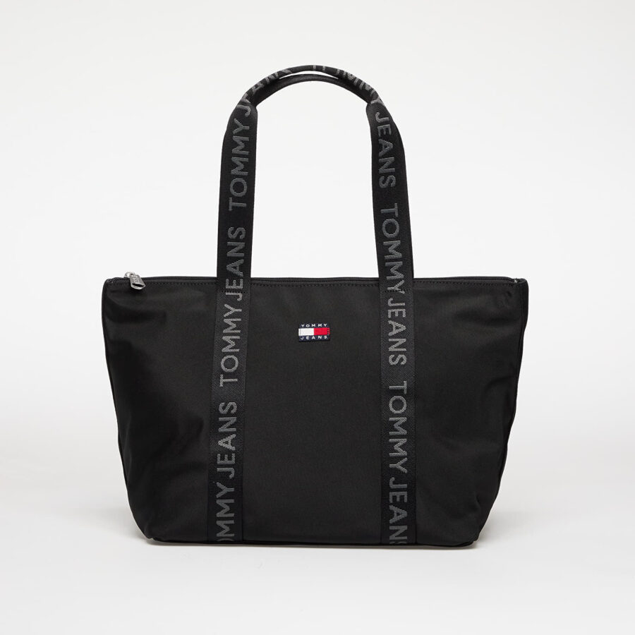Táska Tommy Jeans Ess Daily Tote Black 25 l-alacsony-ár