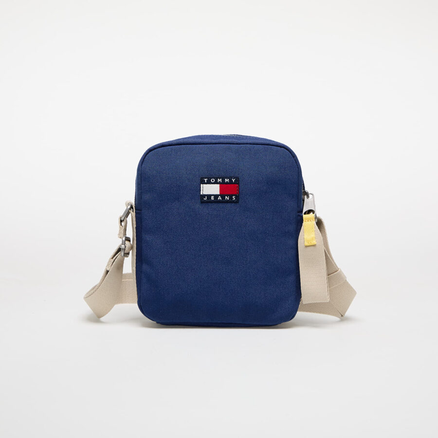 Táska Tommy Jeans Retro Cool Reporter Bag Blue 2 l-alacsony-ár