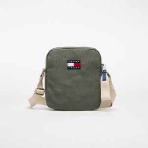 Táska Tommy Jeans Retro Cool Reporter Bag Green 2 l-alacsony-ár