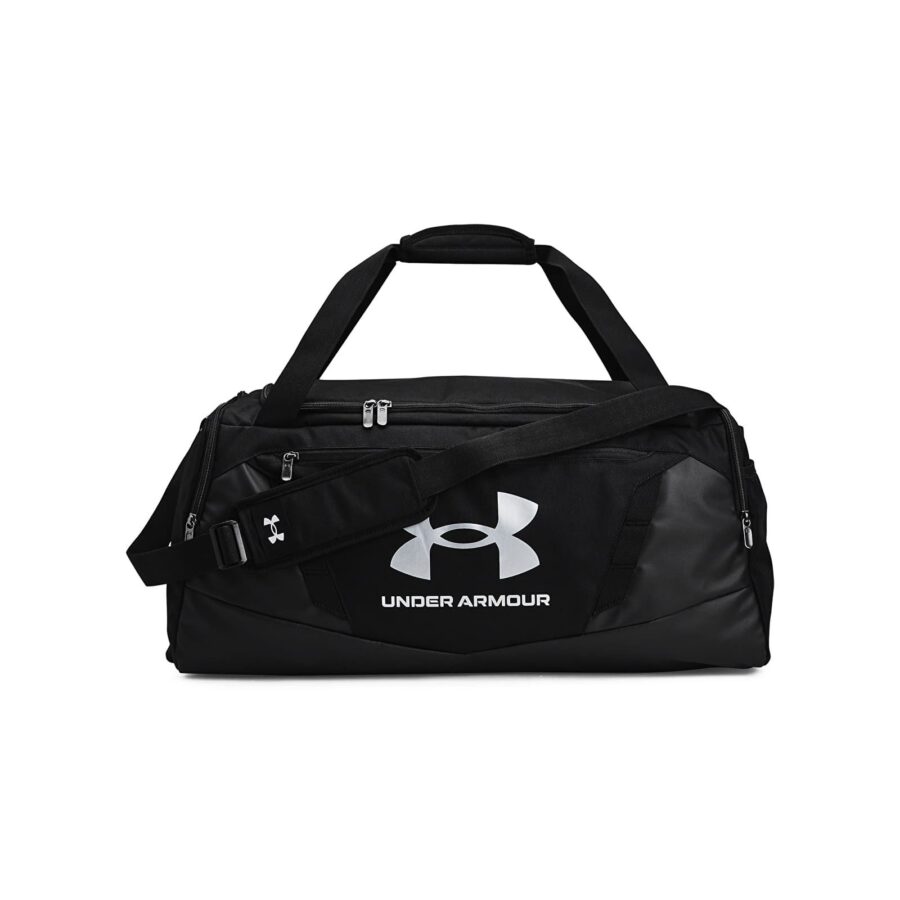 Táska Under Armour Undeniable 5.0 Duffle Md Black/ Black/ Metallic Silver Universal-alacsony-ár