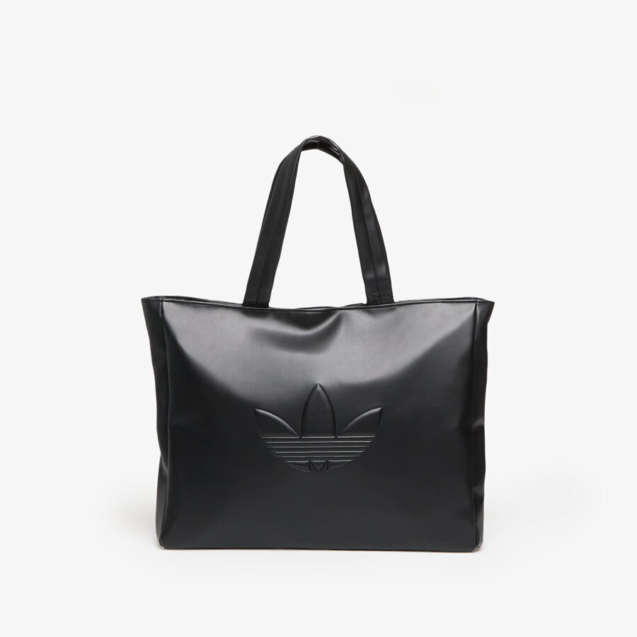 Táska adidas Pu Outline Trefoil Shopper Bag Black 21 l-alacsony-ár