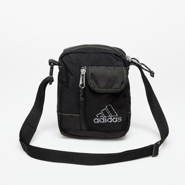 Táska adidas Small Item Bag Black/ Shadow Olive 2 l-alacsony-ár