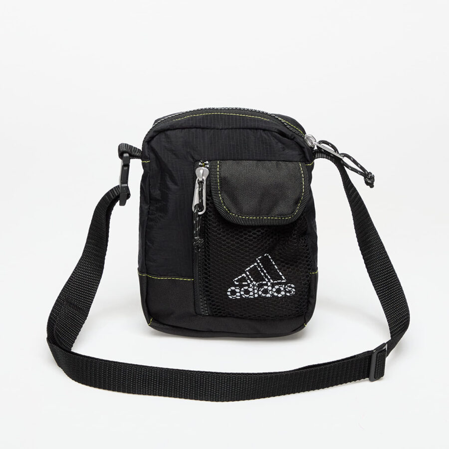Táska adidas Small Item Bag Black/ Shadow Olive 2 l-alacsony-ár