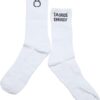 Taurus white zodiac socks
