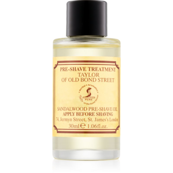 Taylor of Old Bond Street Sandalwood borotválkozás előtti olaj 30 ml-Eredeti