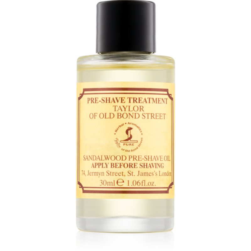 Taylor of Old Bond Street Sandalwood borotválkozás előtti olaj 30 ml-Eredeti