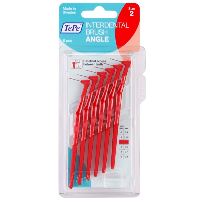 TePe Angle Size 2 fogköztisztító kefék 0