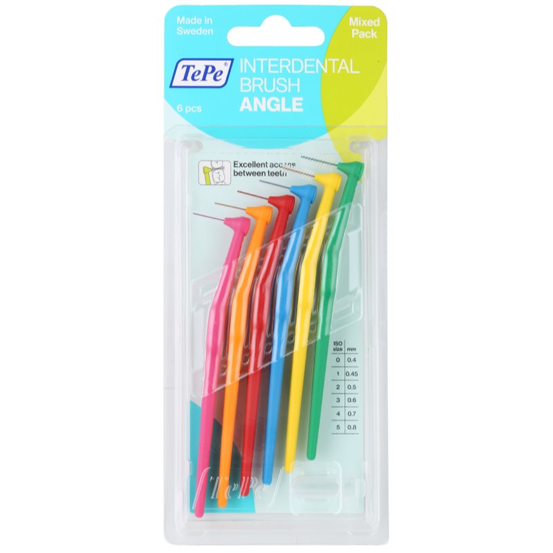 TePe Angle fogköztisztító kefék mix 6 db-Eredeti