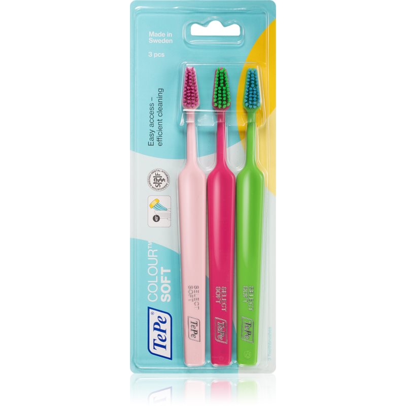 TePe Colour Soft soft fogkefék 3 db-ár