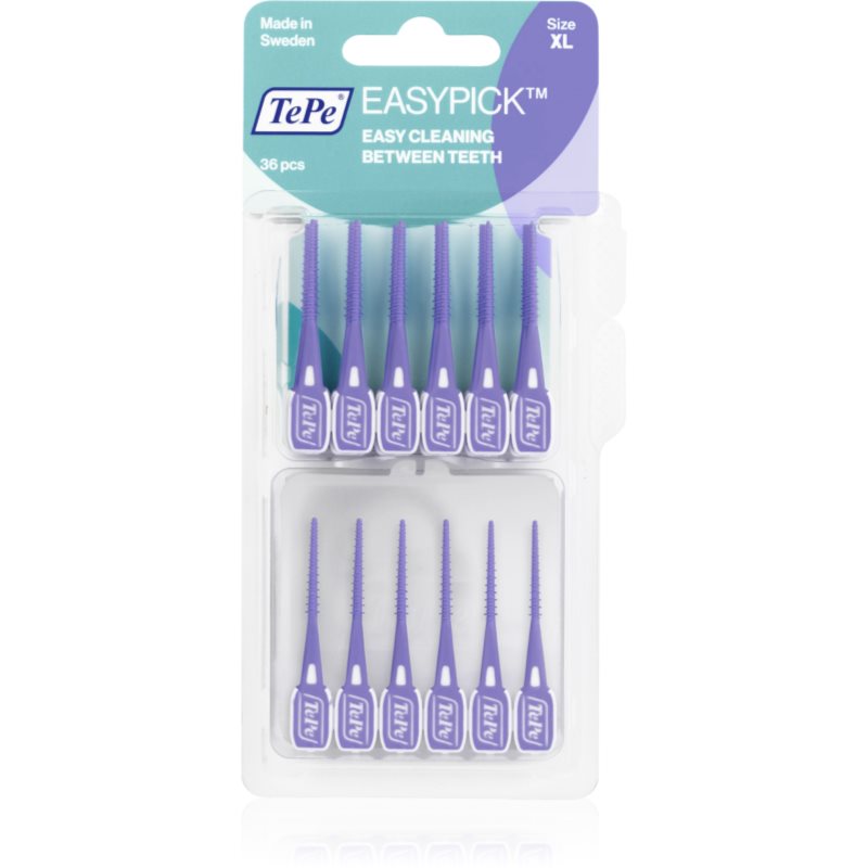 TePe Easy Pick XL fogköztisztító fogpiszkáló Purple 36 db-Ár