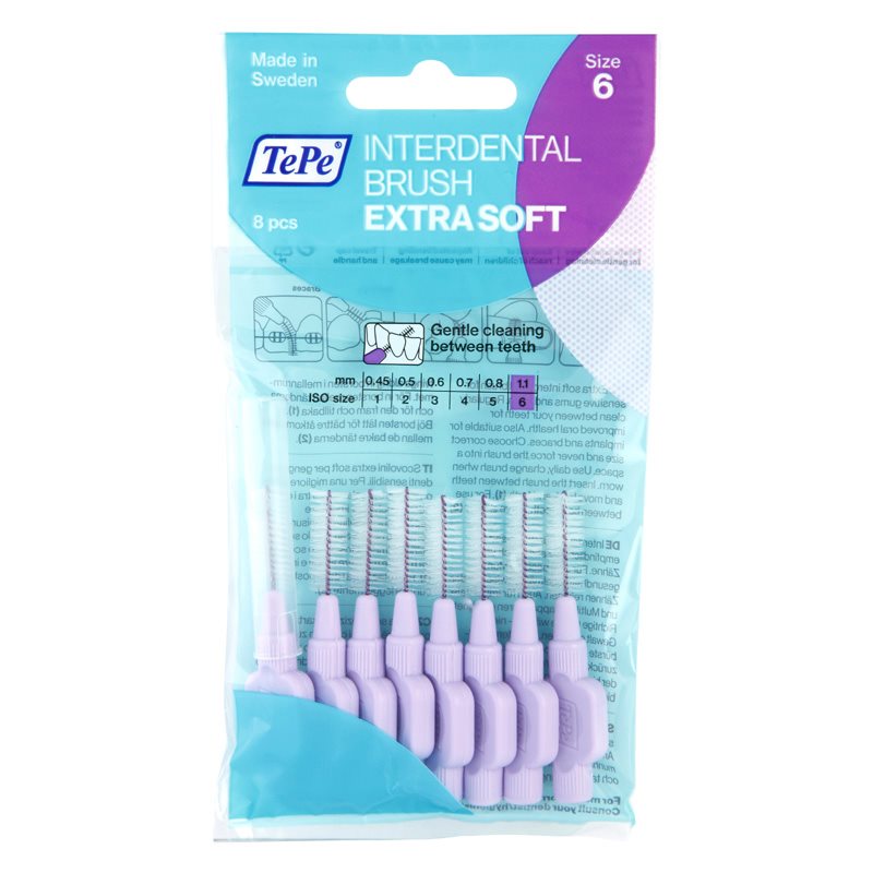 TePe Extra Soft fogköztisztító kefék 1