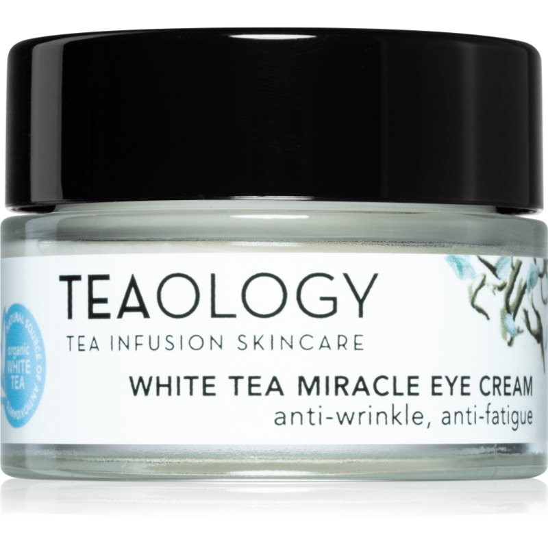 Teaology Anti-Age White Tea Miracle Eye Cream szemkrém a sötét karikák és ráncok csökkentésére 15 ml-Ár