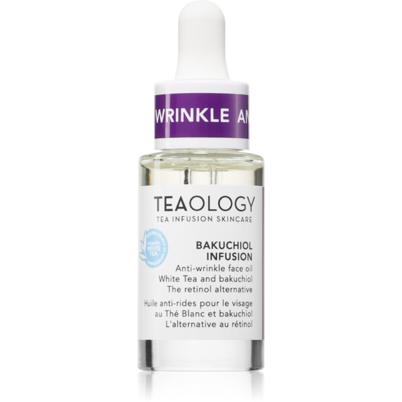 Teaology Bakuchiol Infusion Anti-wrinkle face oil fiatalító arcszérum 15 ml