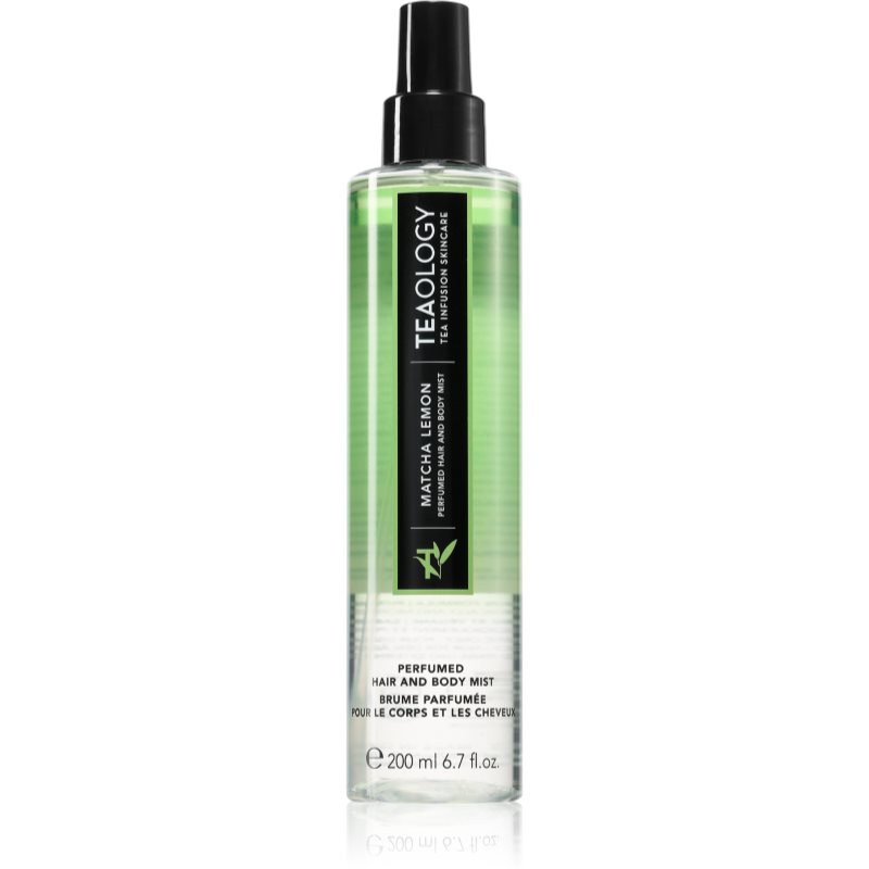 Teaology Body Mist Lemon Matcha Tea testápoló spray matcha teával citrus 200 ml