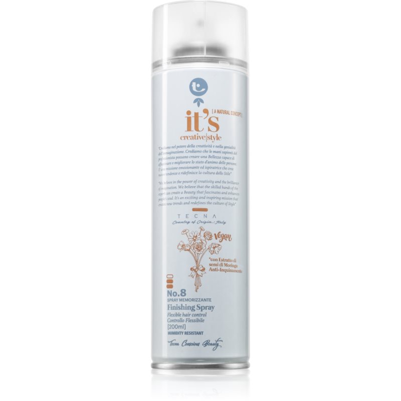Tecna It's Creative Style Finishing Spray hajlakk 200 ml