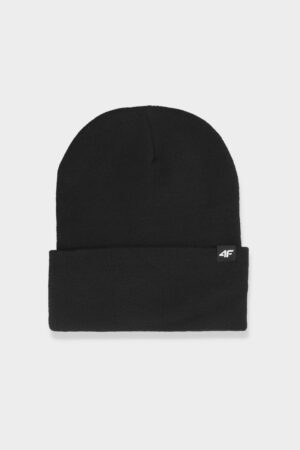 Téli sapka unisex 4F fekete 4FWAW24