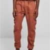 Terracotta Cargo Jogging Pants
