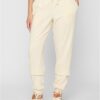 Terry Basic Women's Sweatpants - Sand
