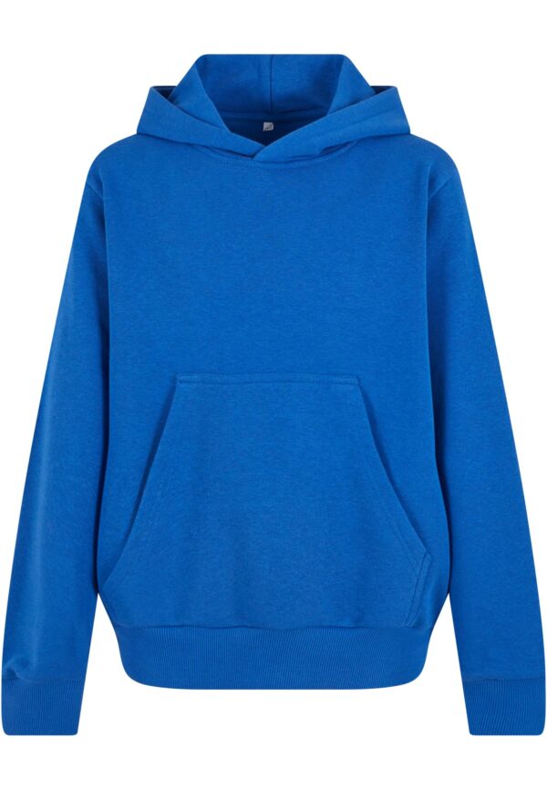 Terry blue boys' hoodie