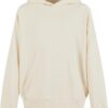 Terry cream boys' hoodie