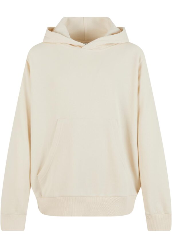 Terry cream boys' hoodie