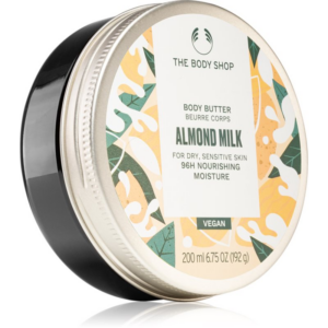 The Body Shop Almond Milk Body Butter tápláló vaj a testre száraz és érzékeny bőrre 200 ml-Ár