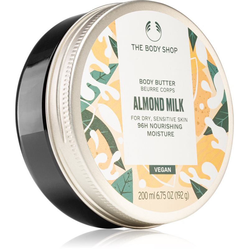 The Body Shop Almond Milk Body Butter tápláló vaj a testre száraz és érzékeny bőrre 200 ml-Ár