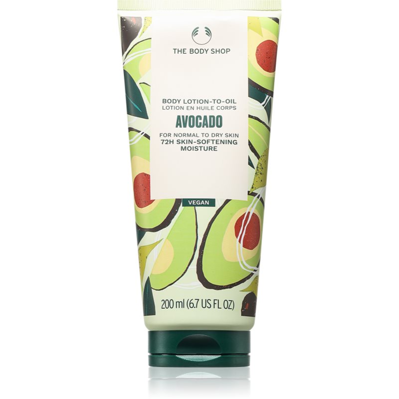 The Body Shop Avocado Body Lotion testápoló tej avokádóval 200 ml