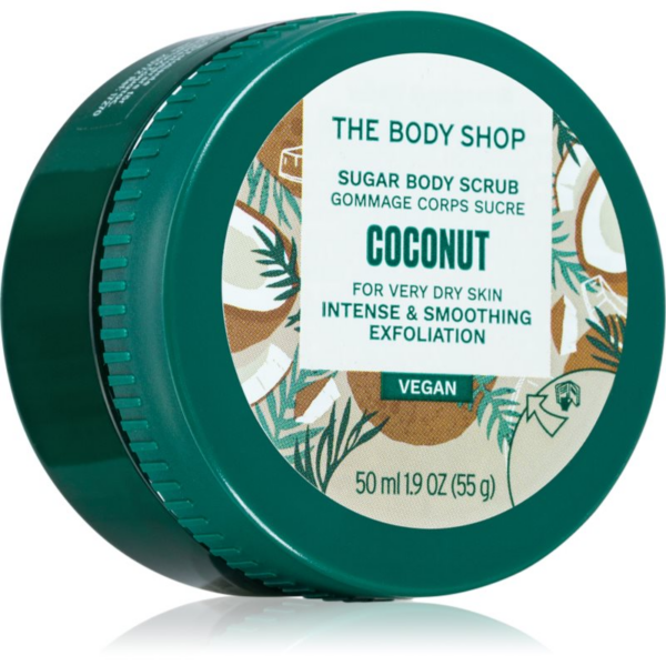The Body Shop Coconut Body Scrub Vegan testpeeling kókuszzal 50 ml-Ár