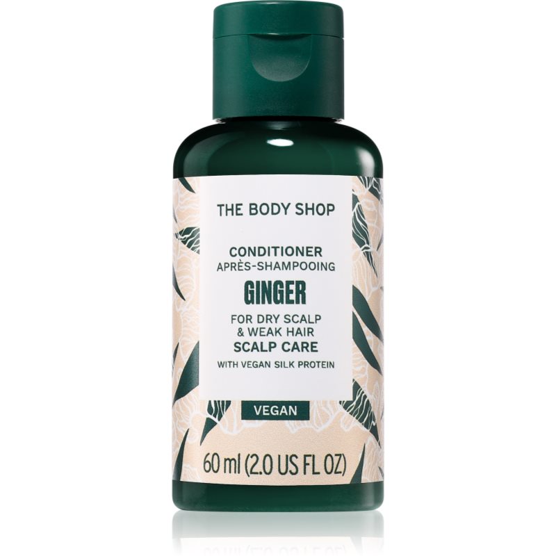 The Body Shop Ginger Conditioner kondícionáló a száraz és töredezett hajra gyömbérrel 60 ml-ár