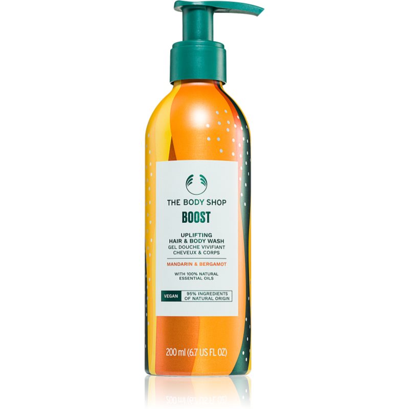 The Body Shop Mandarin & Bergamot sampon haj és test Mandarin & Bergamot 200 ml-Ár