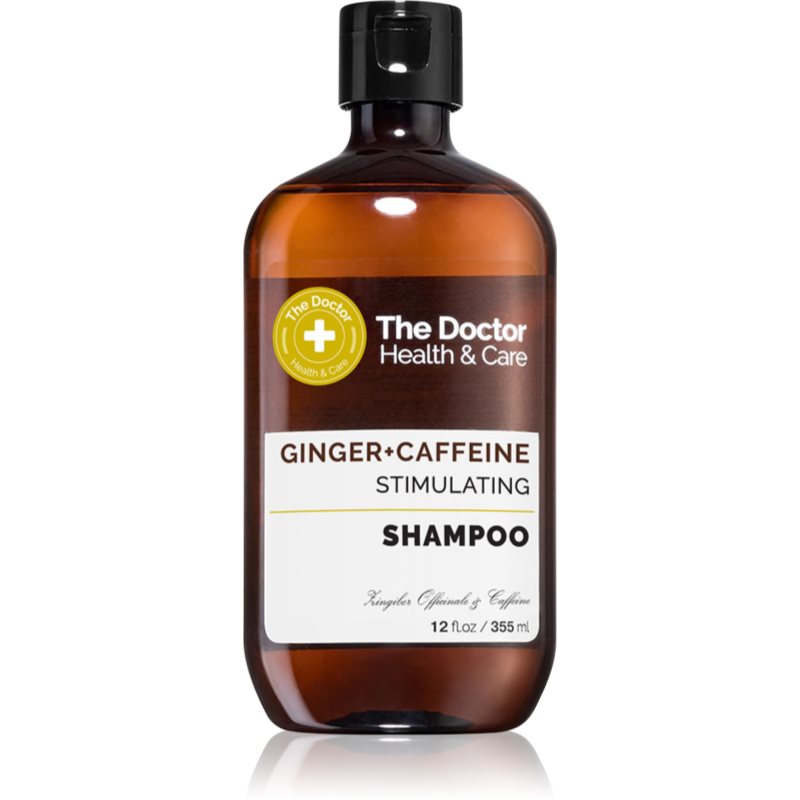 The Doctor Ginger + Caffeine Stimulating erősítő sampon a gyenge